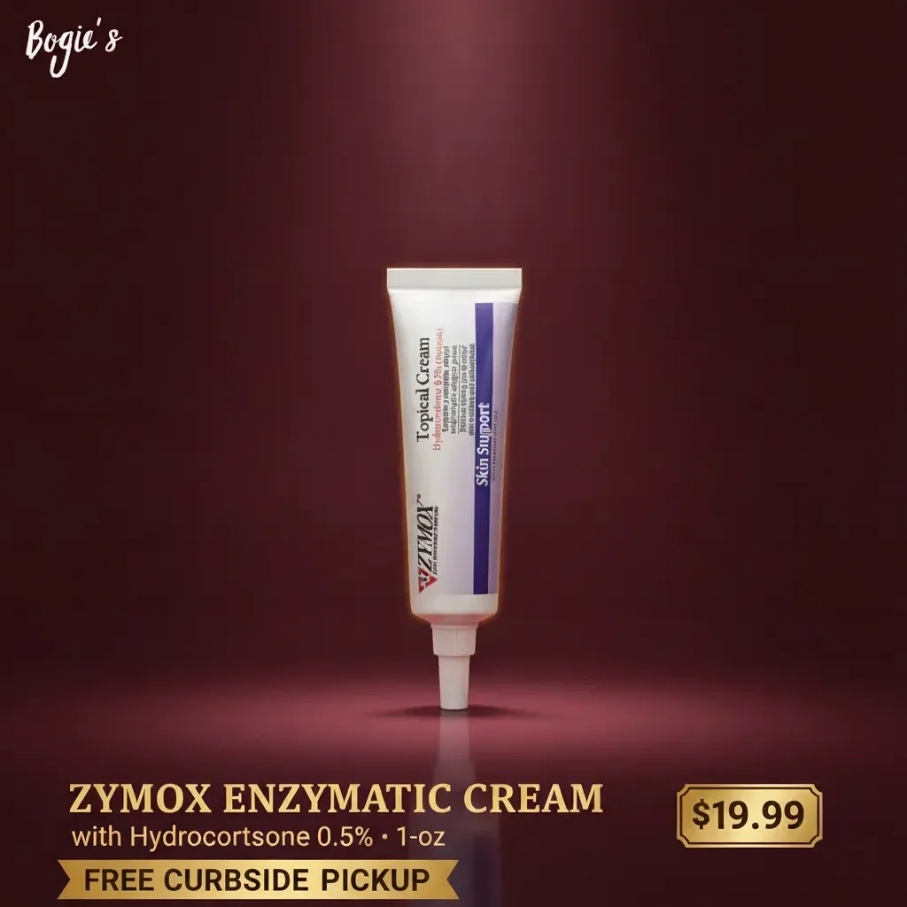 Zymox Enzymatic Topical Cream with Hydrocortisone, 1-oz tube, $19.99